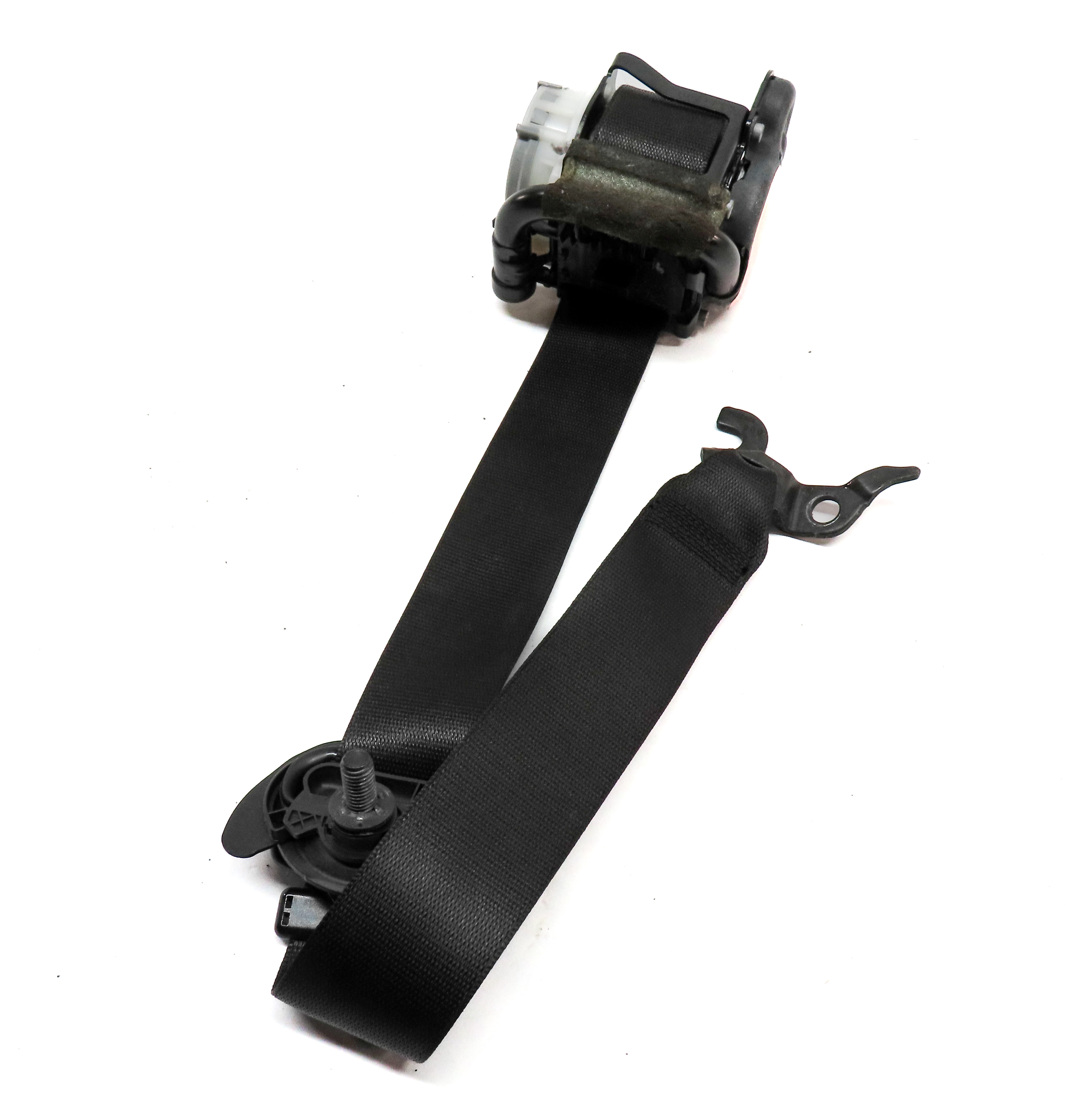 2011-2018 BMW X3 X4 (F25 F26) RIGHT FRONT PASSENGER SEATBELT RETRACTOR (Black) — exact item pictured